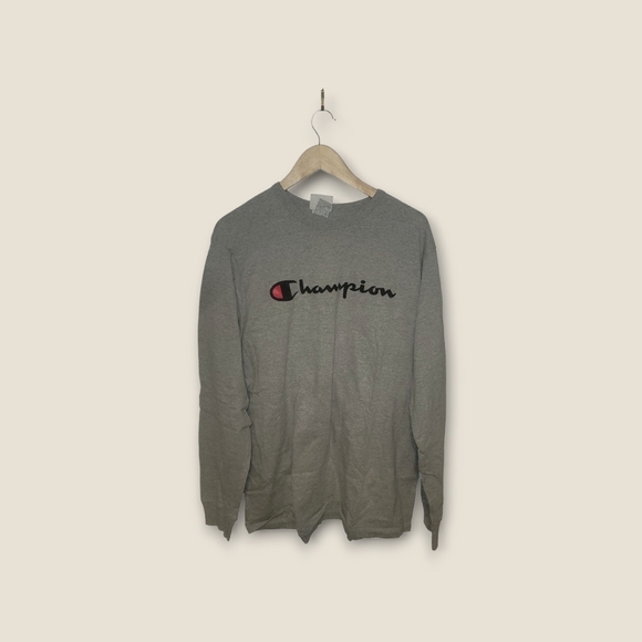 Champion Men's Classic Graphic Long  Sleeve T-Shirt - Picture 5 of 6